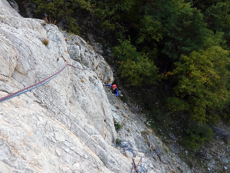 Via Del Risveglio, Parete Rossa di Catteissard, Val di Susa