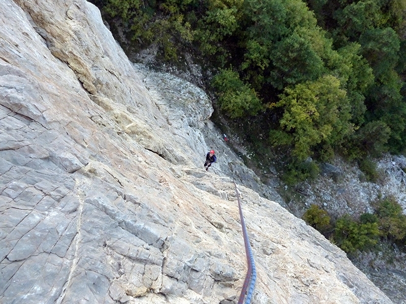 Via Del Risveglio, Parete Rossa di Catteissard, Val di Susa