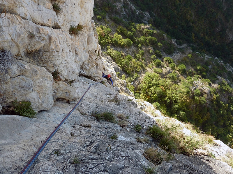 Via Del Risveglio, Parete Rossa di Catteissard, Val di Susa