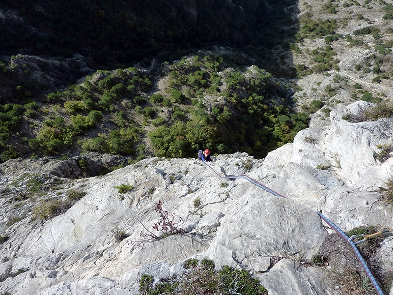 Via Del Risveglio, Parete Rossa di Catteissard, Val di Susa