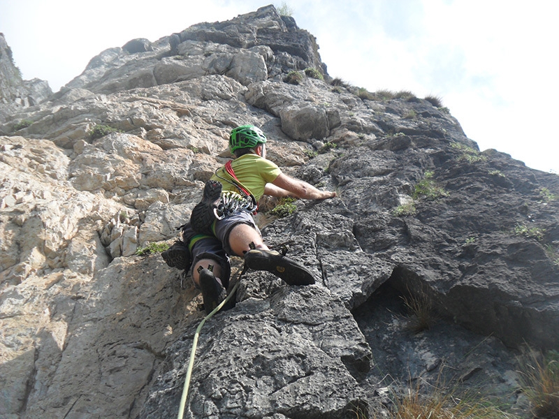 Piccole Dolomiti - Spigolo “Boschetti-Zaltron” - Sojo D’Uderle