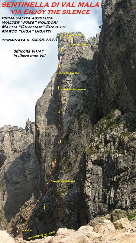 Enjoy the Silence, Grigna Meridionale