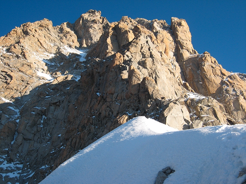 Freney Central Pillar - Mont Blanc