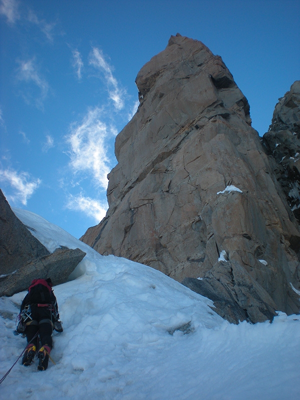 Freney Central Pillar - Mont Blanc