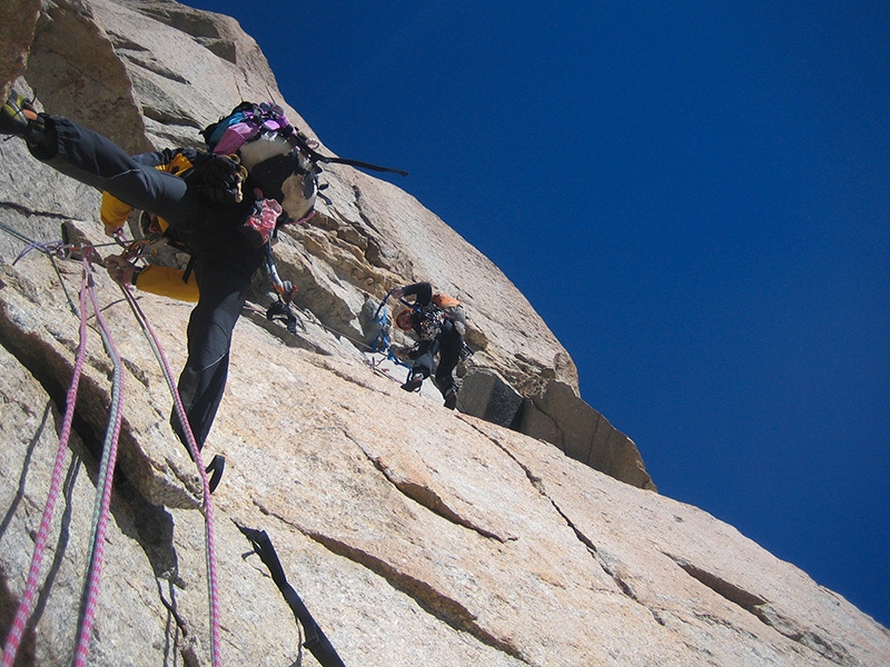 Freney Central Pillar - Mont Blanc