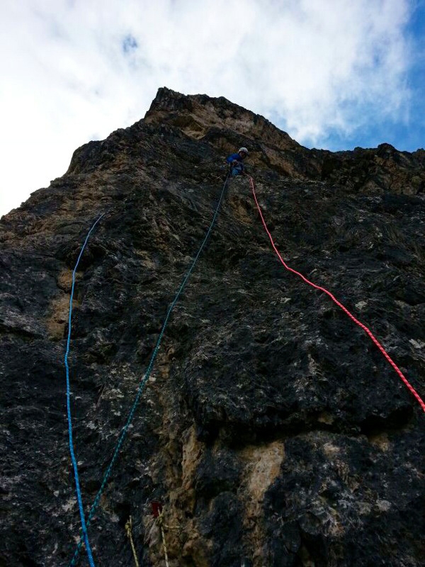 Scharfe Helene, Crep de Boè, Dolomites