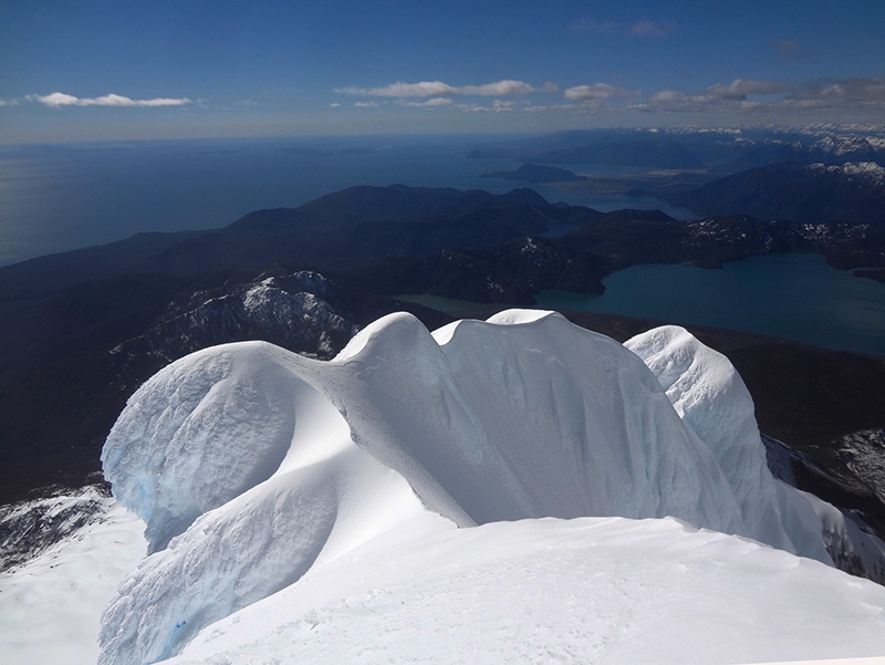 Volcán Corcovado, Patagonia, Cile