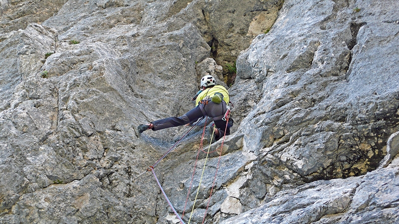 Fisioterapia d'urto, Cima Dagnola, Brenta Dolomites