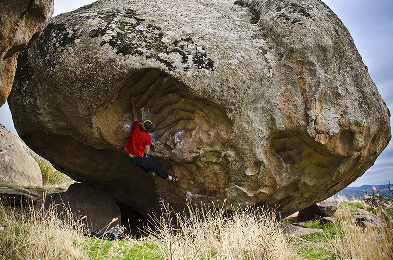 Bouldering at Prilep, Macedonia