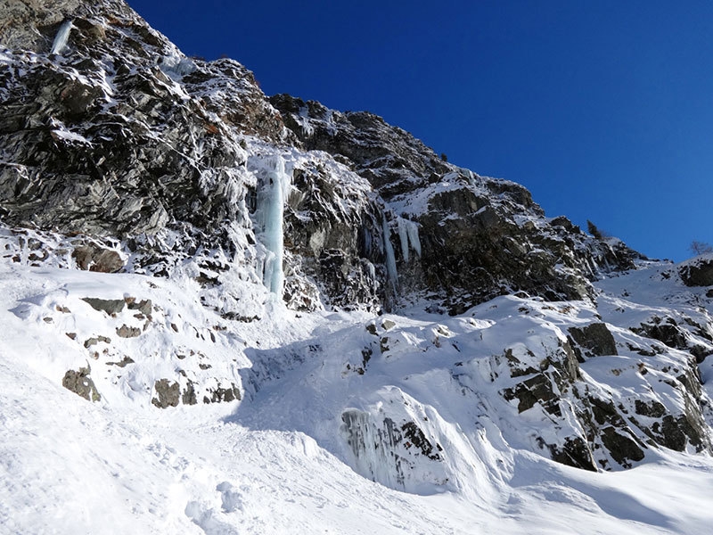 B&B – Azione indecente. Dry tooling at Cogne