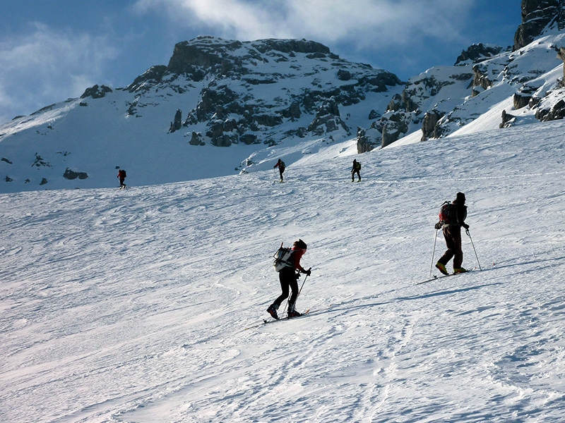 Ski mountaineering between Lombardy and Grigioni