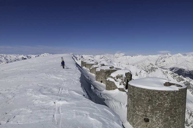 Chaberton 3131m, Alpi Cozie