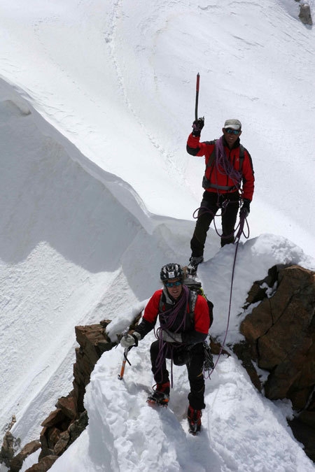 82 x 4000m peaks in the Alps in 60 days Franco Nicolini, Diego Giovannini