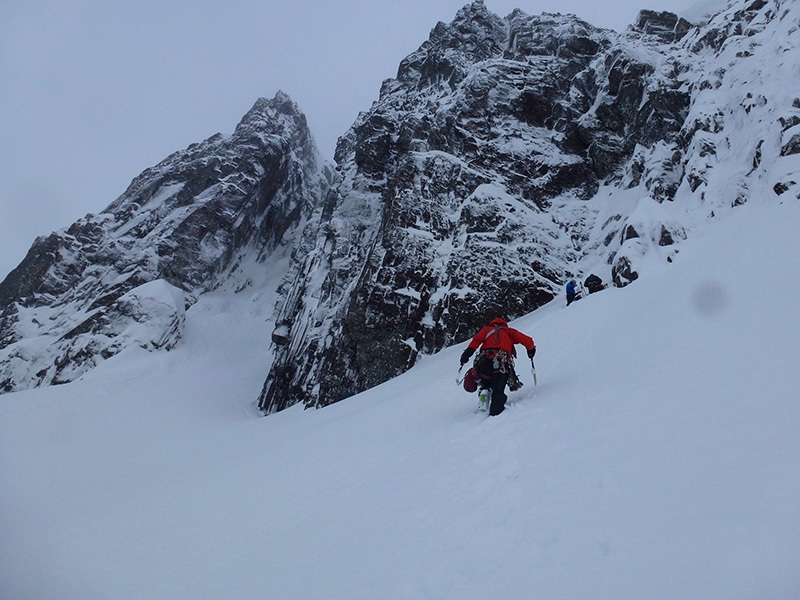 Arrampicata invernale in Scozia