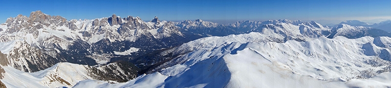 Via Follie Belliche, Cima Ceremana, Lagorai, Dolomiti