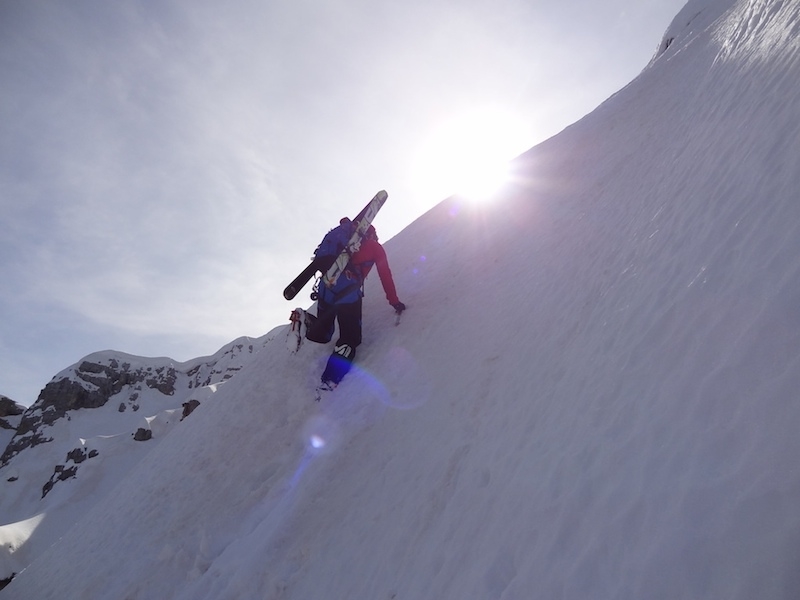 A descent for Marco Anghileri