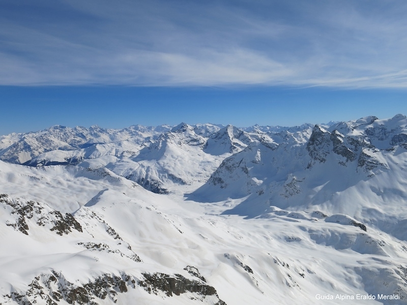 Pizzo Paradisino 3303m & Corno di Campo 3232m s.l.m