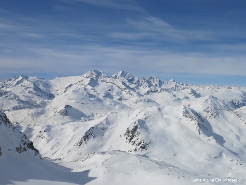 Pizzo Paradisino 3303m & Corno di Campo 3232m s.l.m
