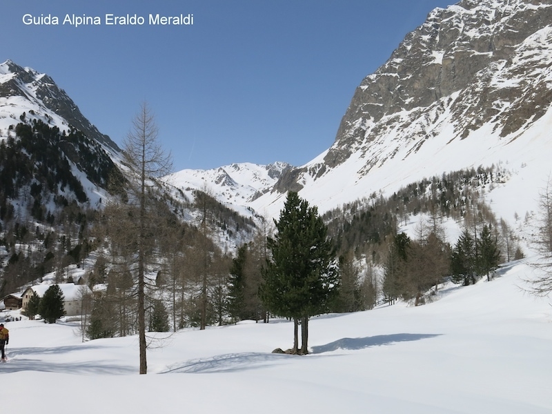 Pizzo Paradisino 3303m e Corno di Campo 3232m s.l.m