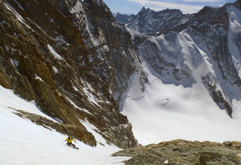 Cervino, Zmuttgrat, Couloir Ovest