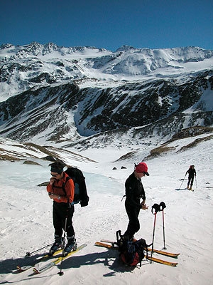 Cevedale: spring ski mountaineering