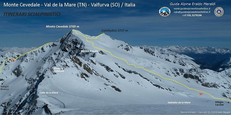 Cevedale: scialpinismo primaverile