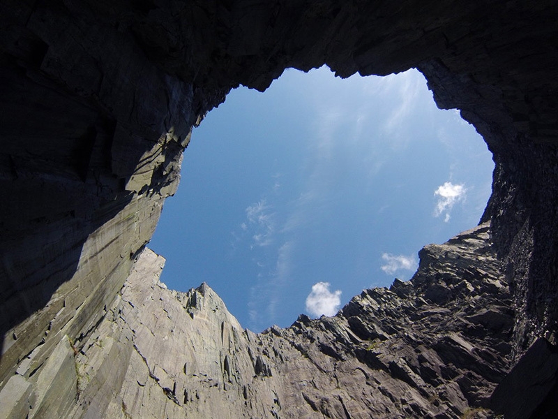 Twll Mawr, Dinorwig, Wales