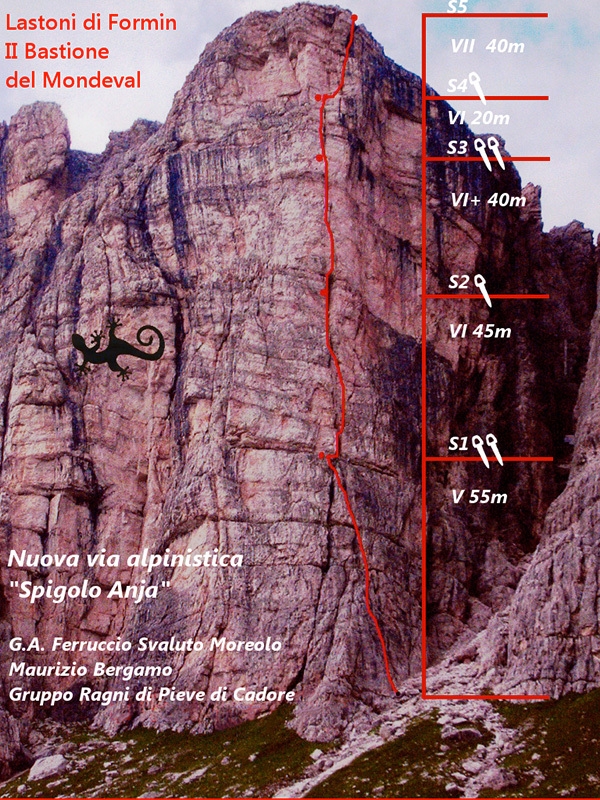 Lastoni di Formin, Dolomiti
