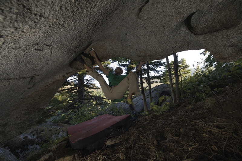 Bouldering in Corsica
