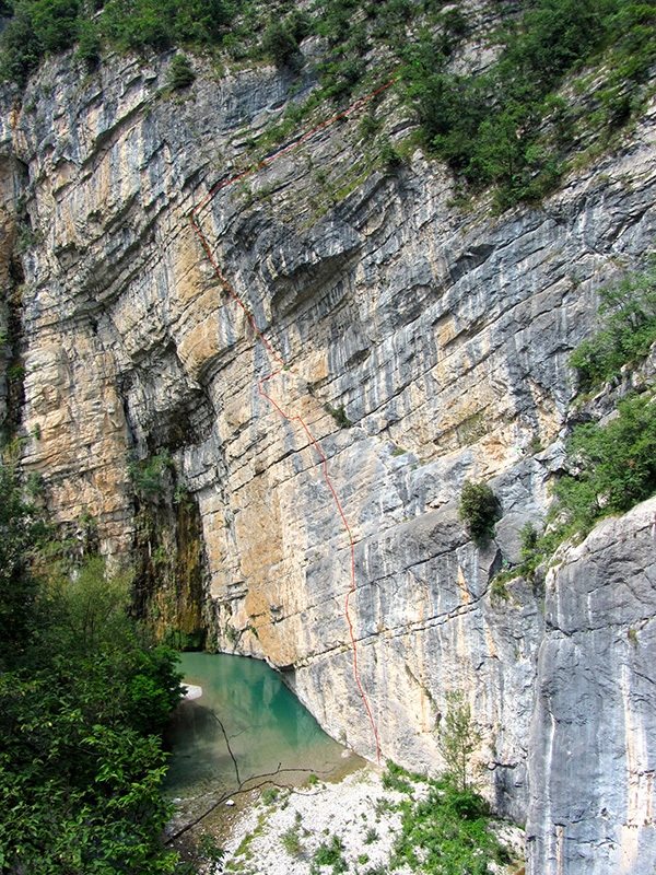 Gola del Limarò, Francesco Salvaterra e Nicola Calza