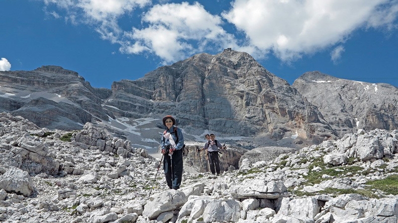 Sentiero Olivieri, Tofana, Dolomiti