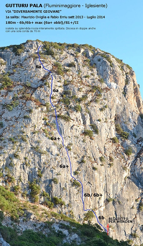 Climbing in Sardinia