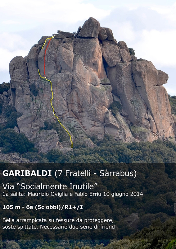 Climbing in Sardinia