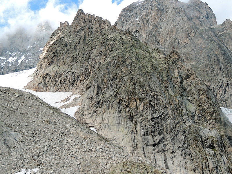 La Bouteille, Monte Bianco