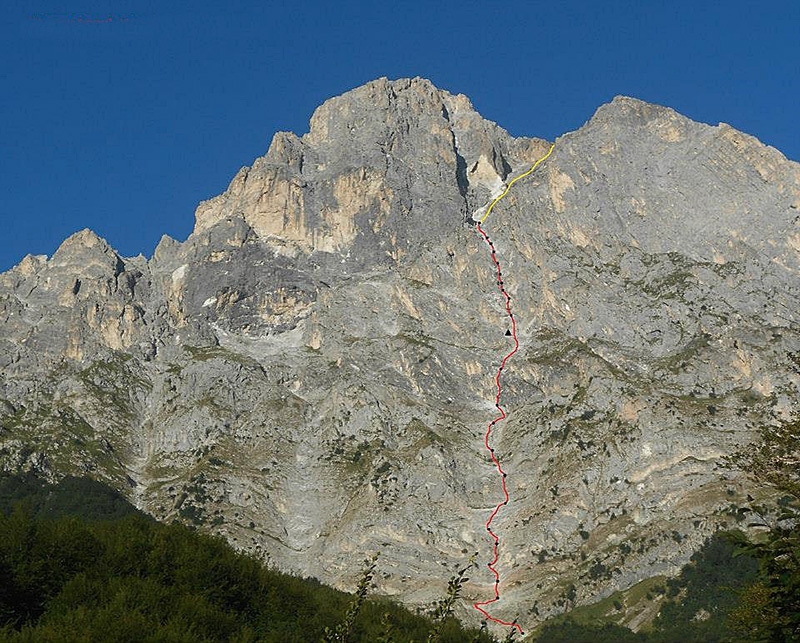 Paretone Express. Via Iurisci - D'Amico al Paretone del Gran Sasso