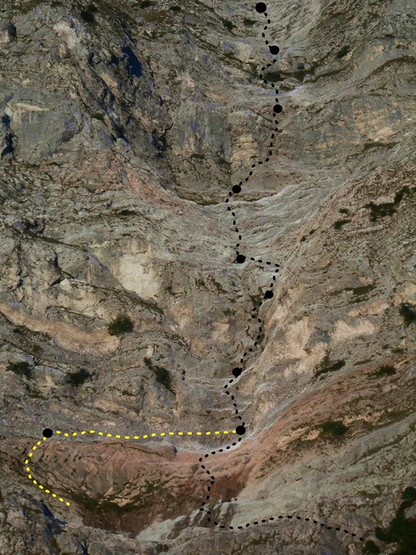 Paretone Express. Via Iurisci - D'Amico al Paretone del Gran Sasso