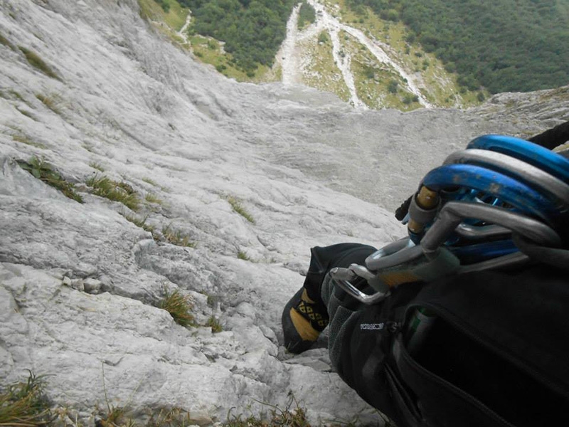 Paretone Express. Via Iurisci - D'Amico al Paretone del Gran Sasso