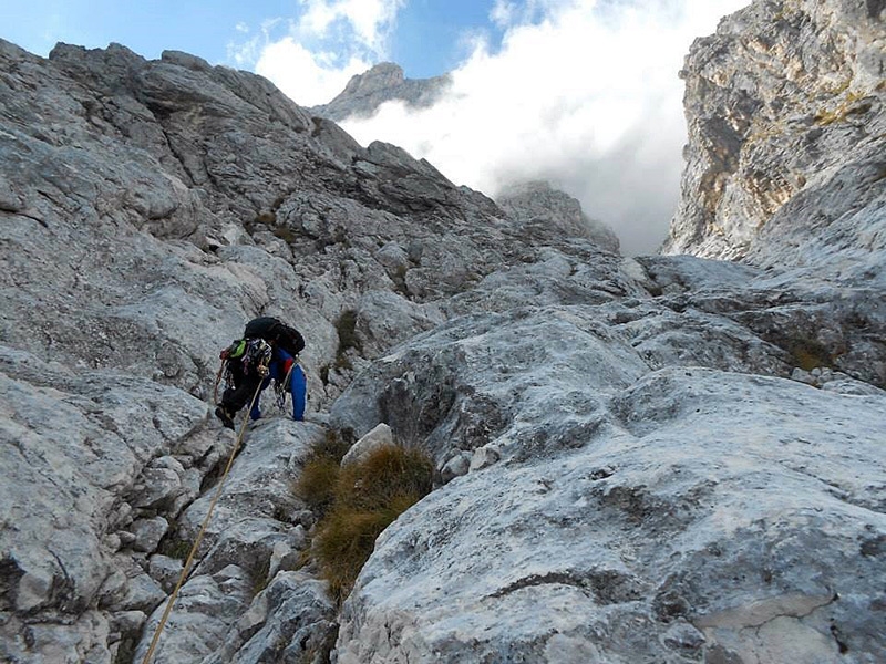 Paretone Express. Via Iurisci - D'Amico al Paretone del Gran Sasso