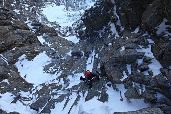 Ueli Steck, Grandes Jorasses