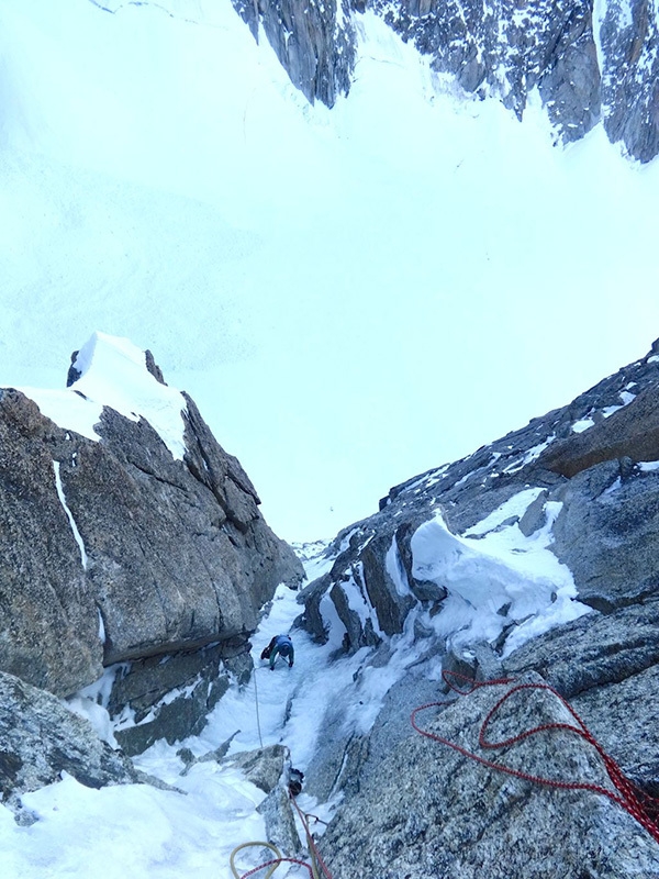 Combe Maudit, Monte Bianco