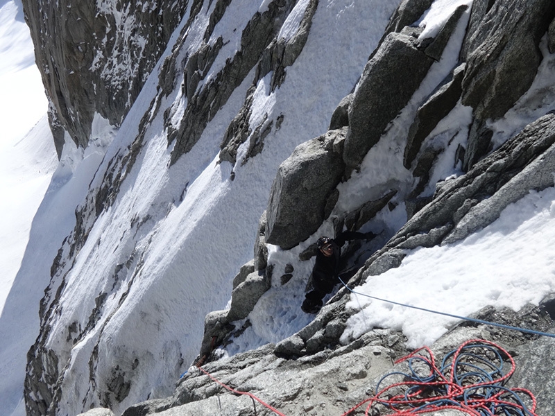 Combe Maudit, Monte Bianco