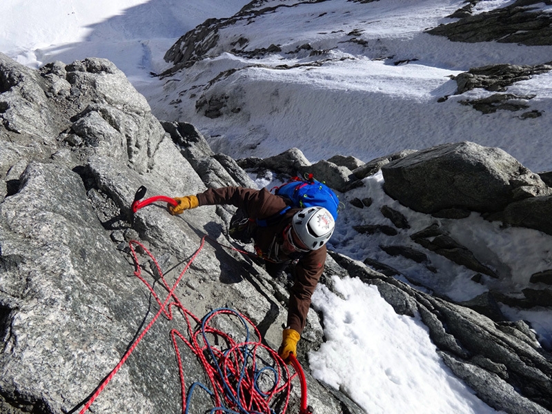 Combe Maudit, Monte Bianco
