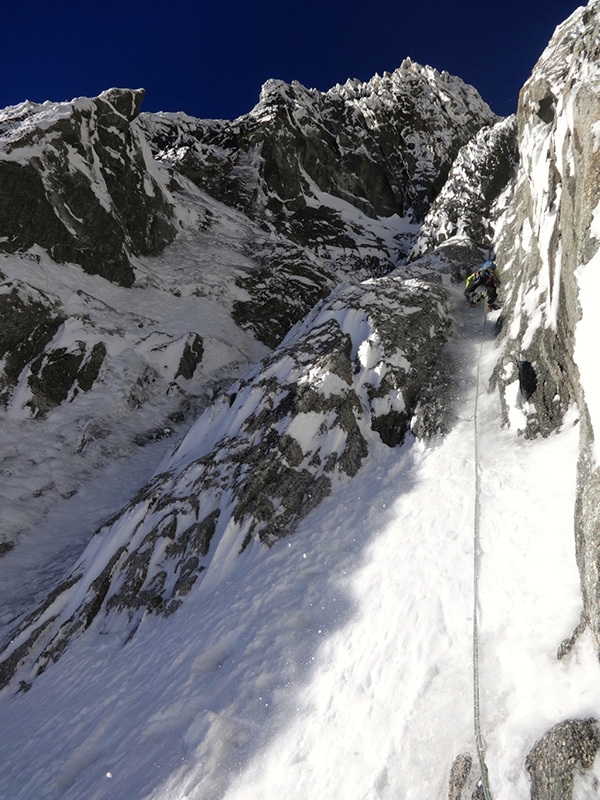 Combe Maudit, Monte Bianco