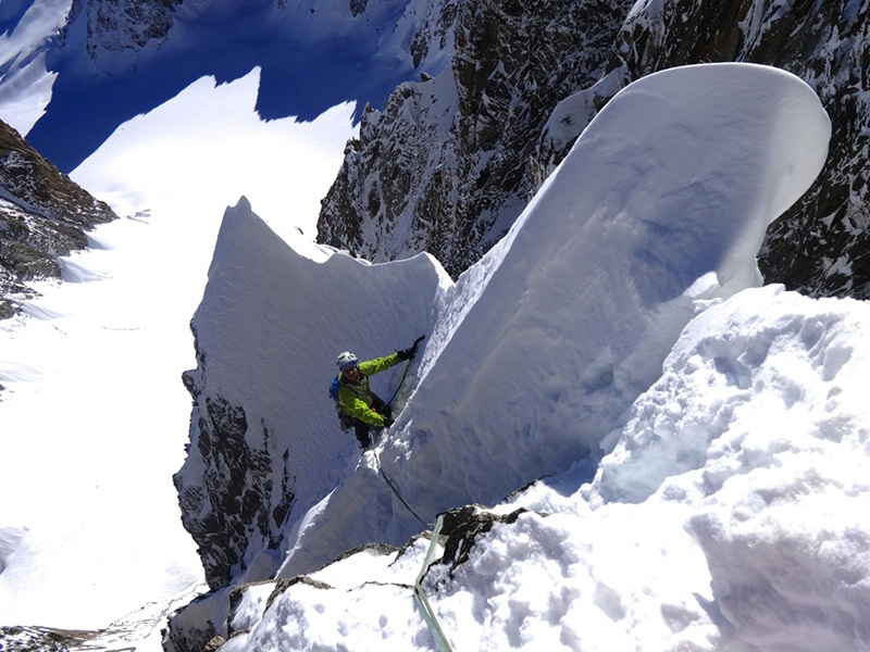 Combe Maudit, Monte Bianco