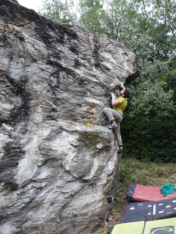 To bouldering from alpinism