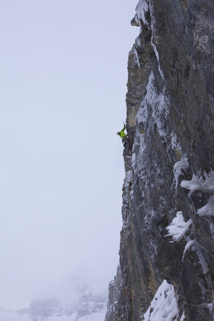 Storm Creek Headwall, Kootenay National Park, Canada