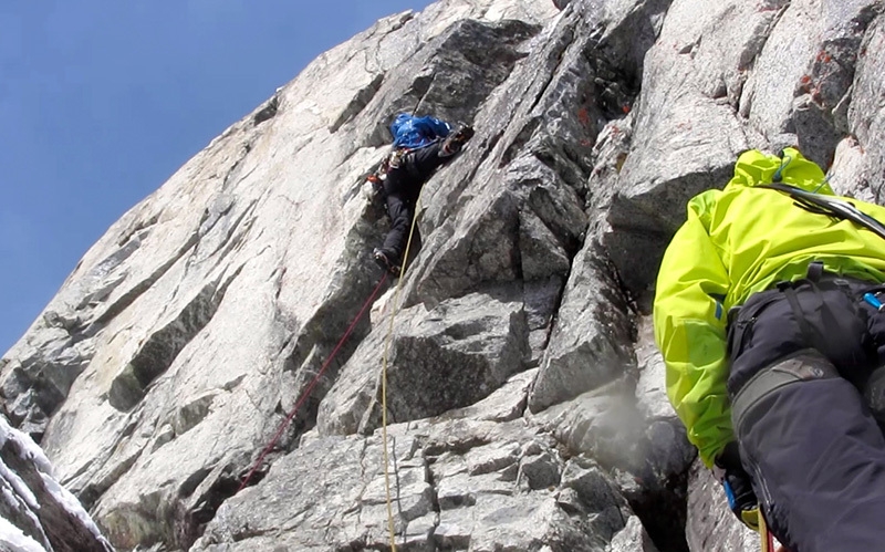 Couloir Martina, Monte Bianco di Presanella,  Jacopo Pellizzari, Paolo Baroldi, Francesco Salvaterra
