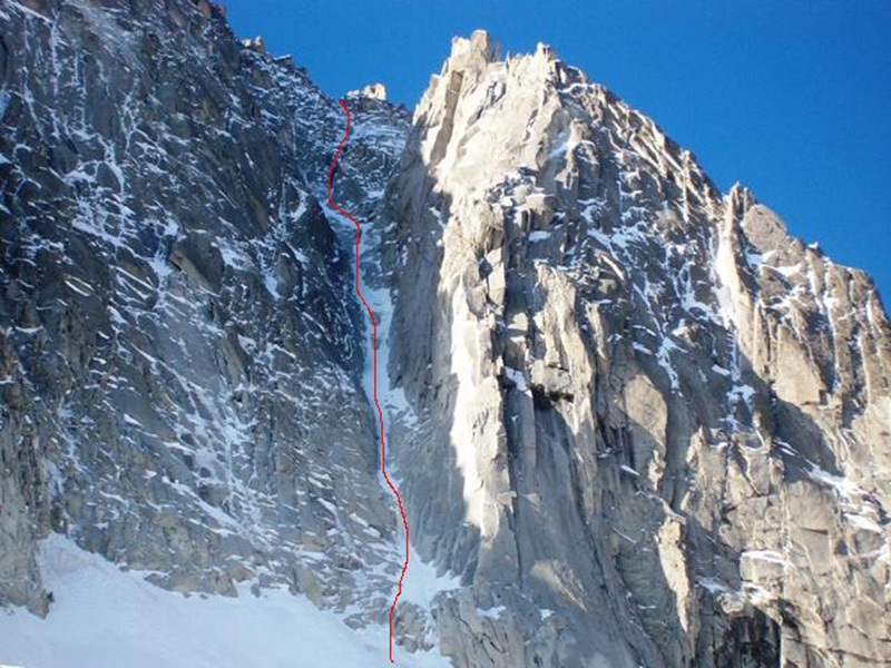 Couloir dell'H, Monte Nero di Presanella