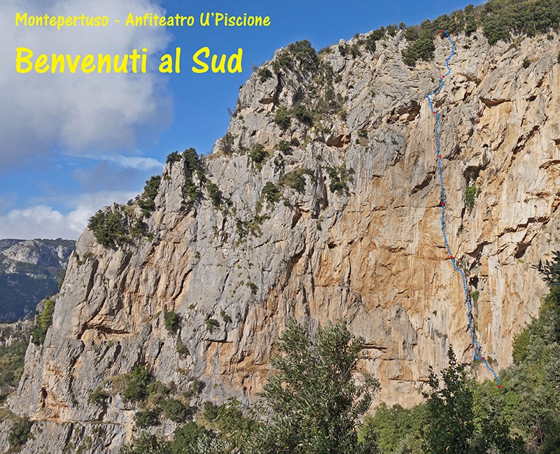 Monte Pertuso, Amalfi coast, Rolando Larcher, Luca Giupponi, Nicola Sartoria