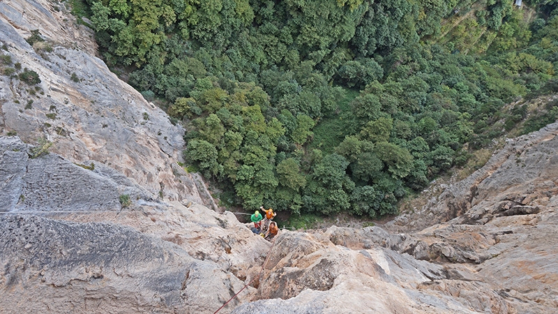 Monte Pertuso, Amalfi coast, Rolando Larcher, Luca Giupponi, Nicola Sartoria